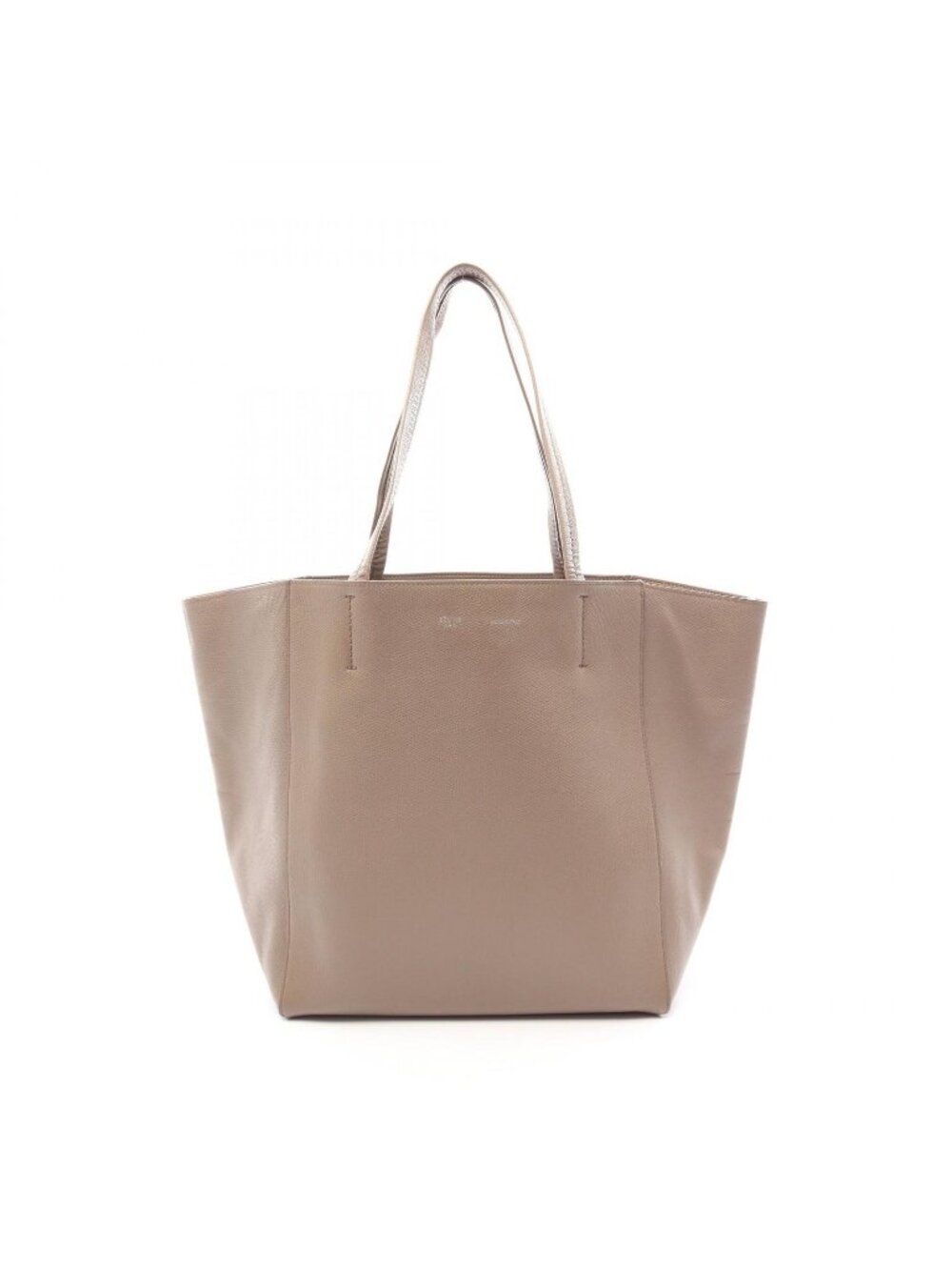 Celine Tote Bag Cabas Phantom Small Gray Leather